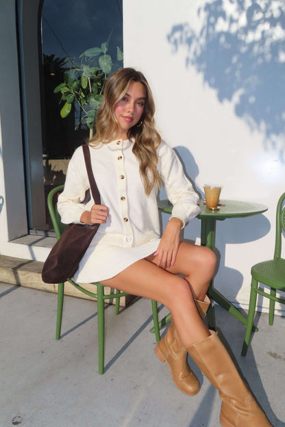 Button Up Knit Cardigan