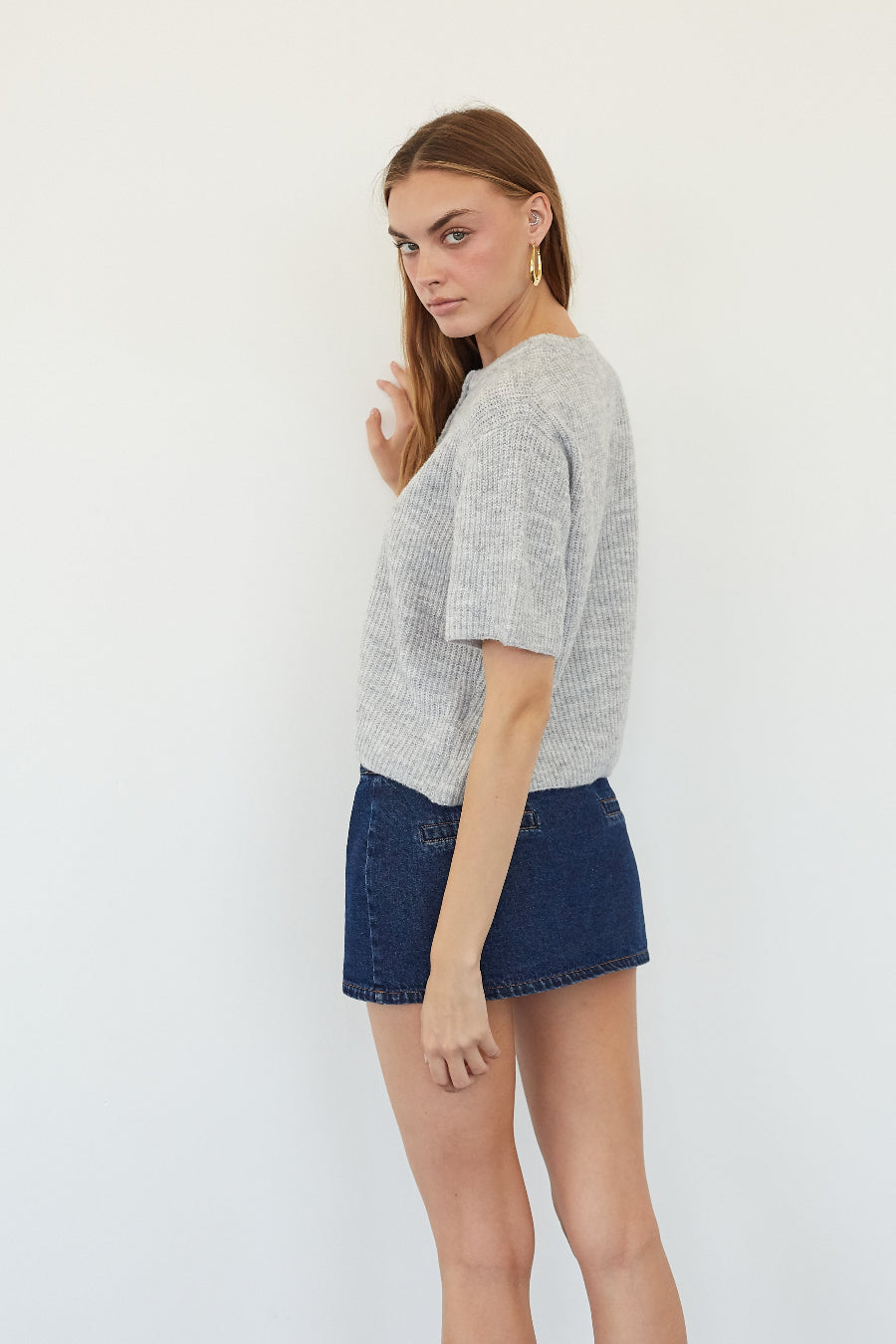 Ribbed Knit Cardigan