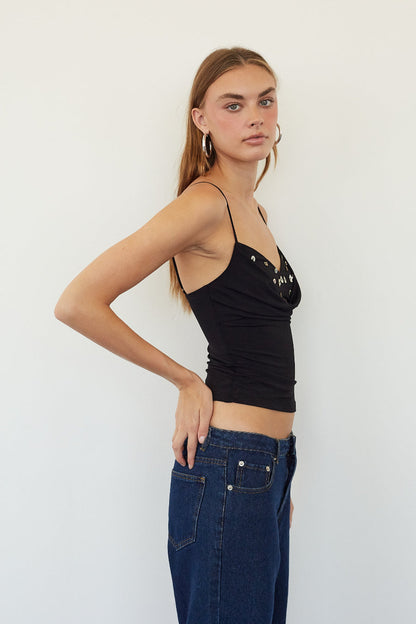 Embellished Tank Top