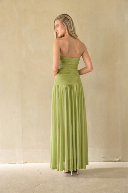 Mesh Maxi Dress