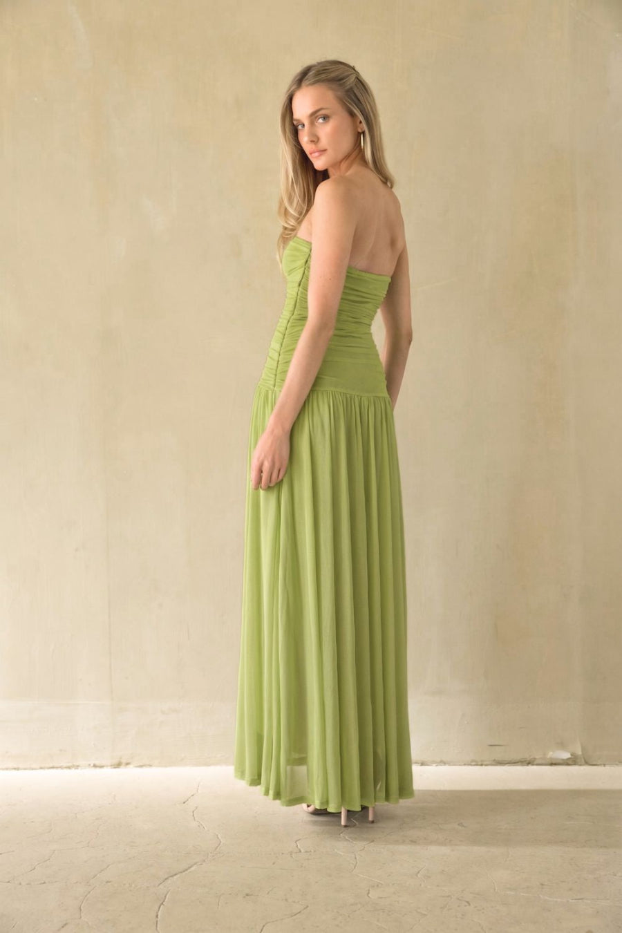 Mesh Maxi Dress