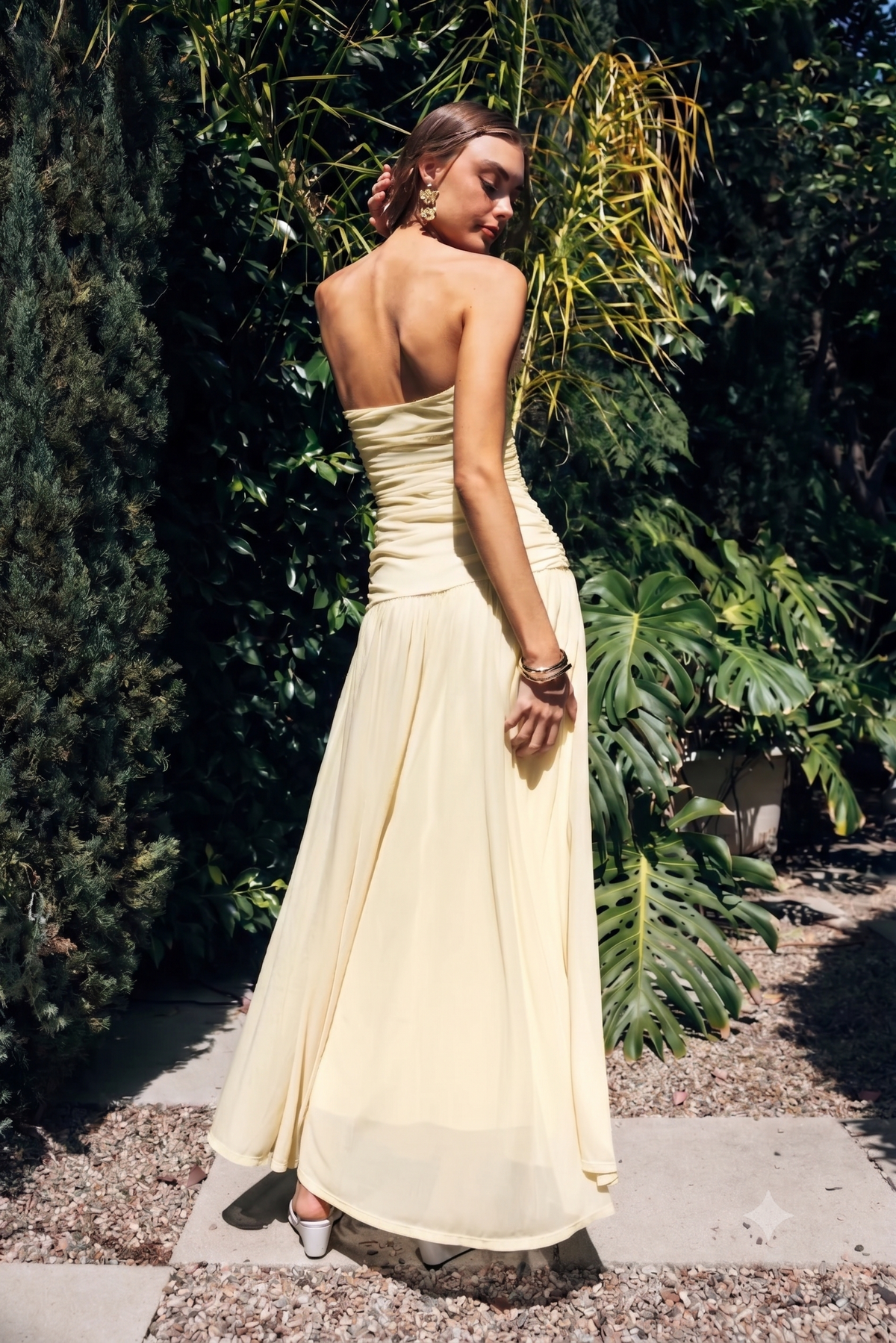 Mesh Maxi Dress