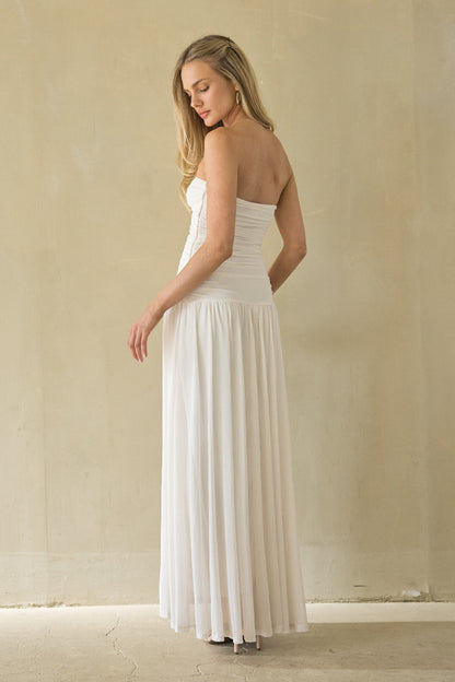 Mesh Maxi Dress
