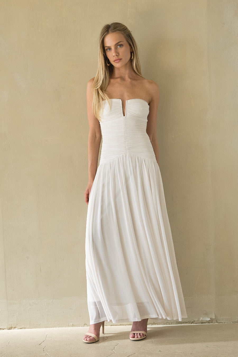 Mesh Maxi Dress