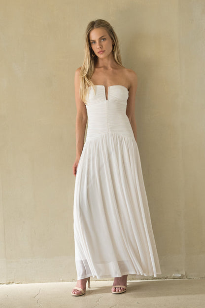 Mesh Maxi Dress
