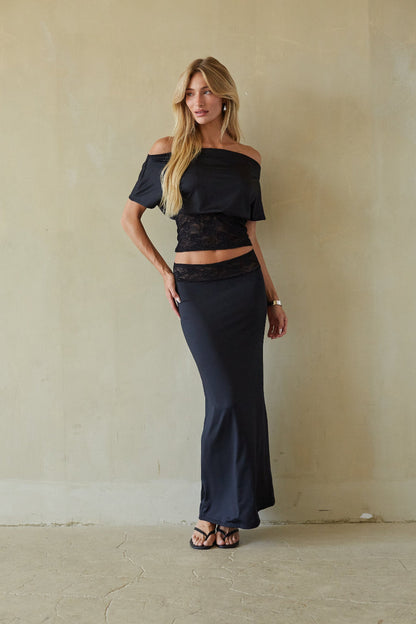 Off Shoulder Lace Top