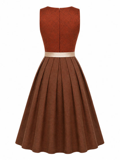 Dirndl Kim | Sienabraun | Eckig