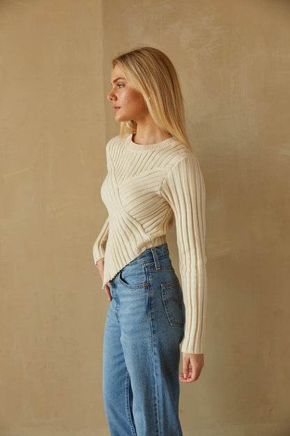 Ribbed Knit Sweater