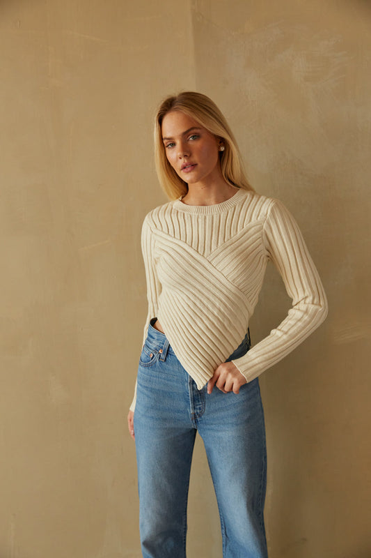 Ribbed Knit Sweater