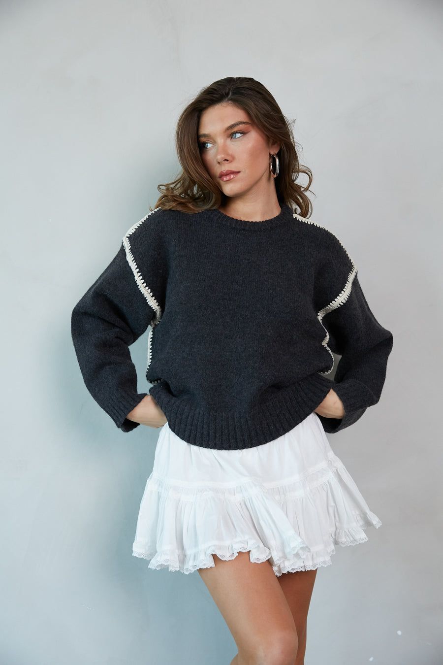 Oversized Knit Sweater