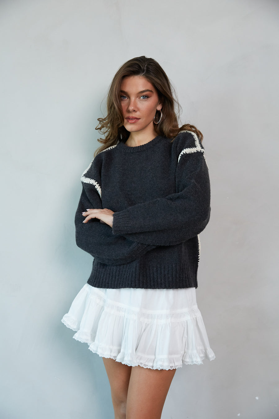 Oversized Knit Sweater
